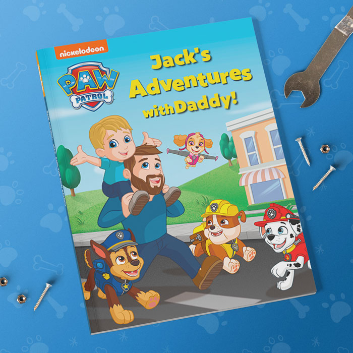 PAW Patrol: Custom Book for Dad or Grandpa | Gift from child