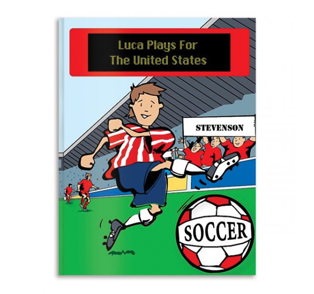 Personalized Soccer Book: Your Child Plays for the Team