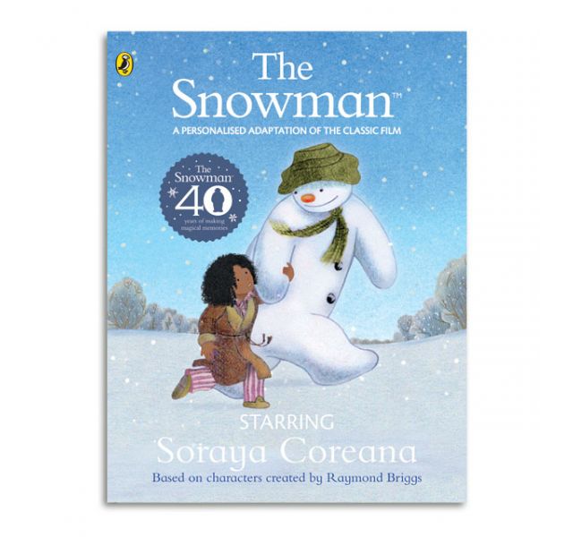 Personalized The Snowman Book Starring Your Child